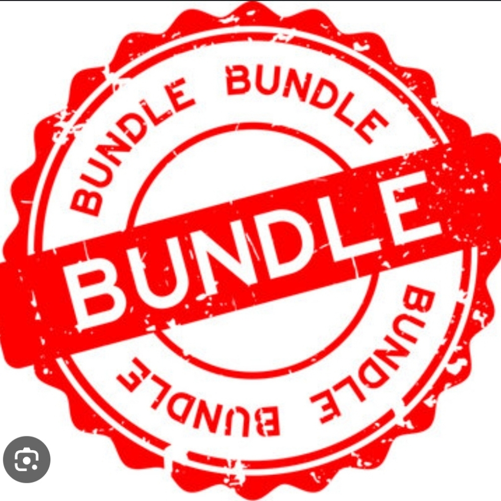 BUNDLES!!! Bundle your items and make an offer!